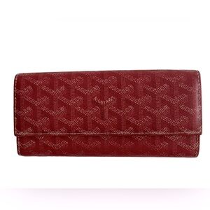 Authentic Goyard Goyardine Varenne Long Wallet
